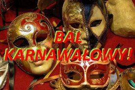Zapraszamy na bal karnawałowy!